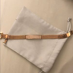 Michael Kora rose gold bracelet